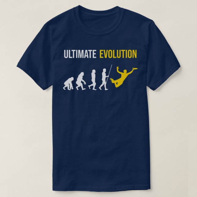 Camiseta Última Evolución Frisbee (Diseño del anverso)