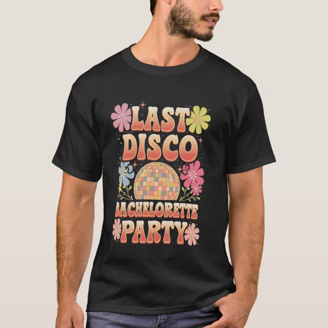 Camiseta Última Fiesta de Despedida de Soltera Disco (Anverso)