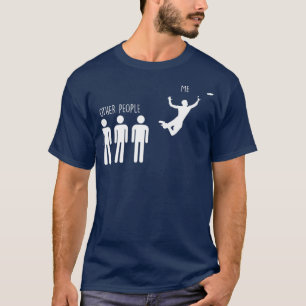 Camiseta Última frisbee para los hombres