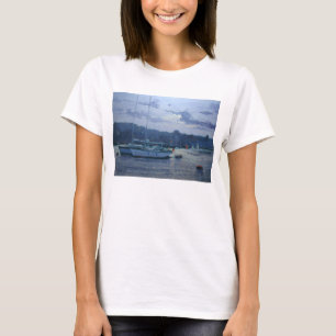 Camiseta Última hora de la tarde amarrada de los yates