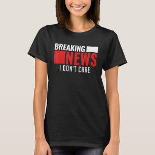 Camiseta Última hora No me importa la persona interesada M