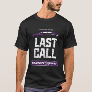 Camiseta Última llamada de Dodge Charger Super Bee