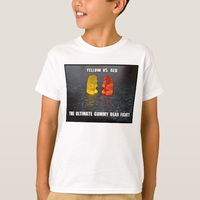 Camiseta Última lucha contra el oso Gummy (Anverso)