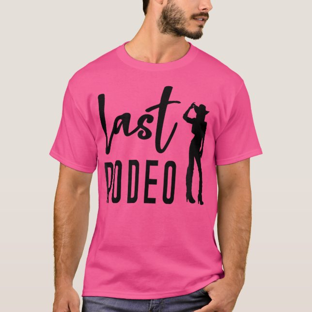Camiseta Última Novia del Rodeo Dama de Honor Bridal Música (Anverso)