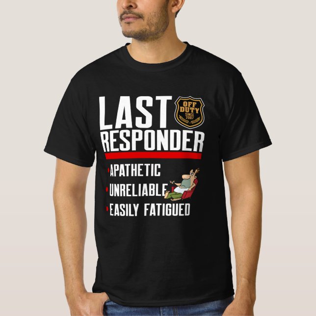 Camiseta Última Respuesta: Desactivado Desde 2007 (Anverso)