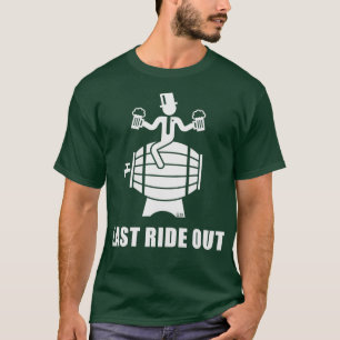 Camiseta Última salida de soltero del novio Barril de cerve