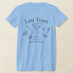 Camiseta última tostada en la costa
