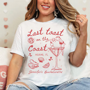 Camiseta Última Tostada En La Playa De Costa Bachelorette R
