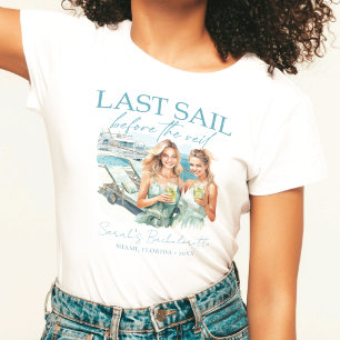 Camiseta Última vela: Personalizado de bachillerato de cruc