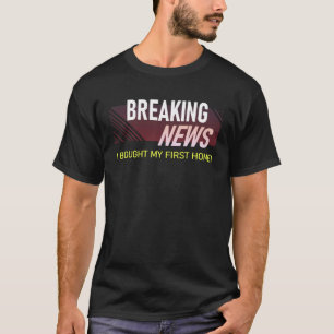 Camiseta Últimas Noticias Compré Mi Primera Casa Calentador