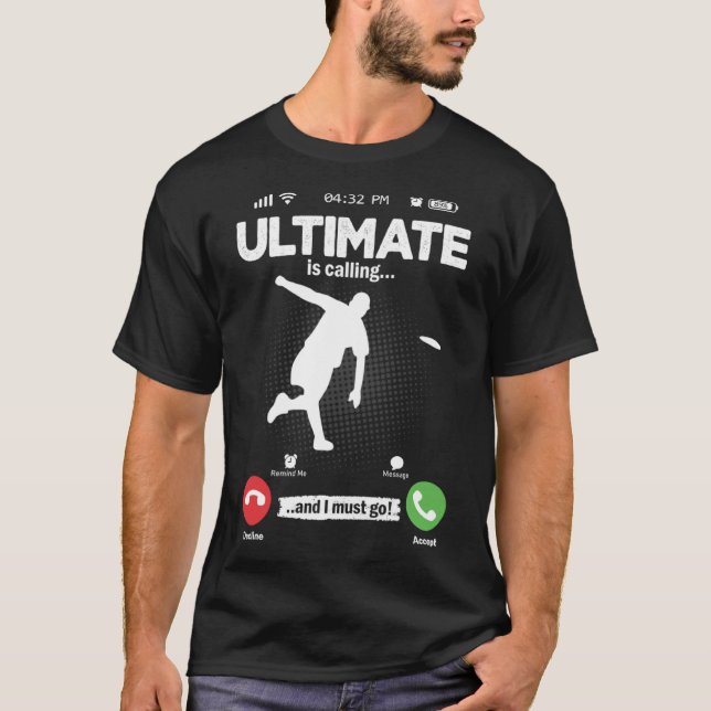 Camiseta Ultimate Está Llamando Tengo Que Ir Al Hobby Del G (Anverso)