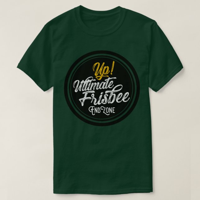 Camiseta Ultimate Frisbee (Diseño del anverso)