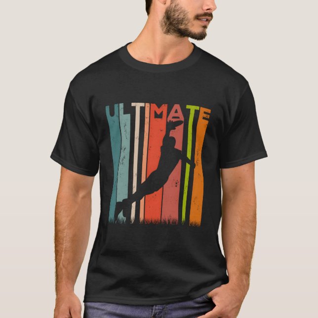 Camiseta Ultimate Frisbee Frolf Disk Golf Player Flying Dis (Anverso)
