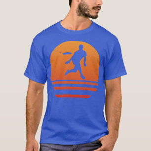 Camiseta Ultimate Frisbee Retro Sun Sunset