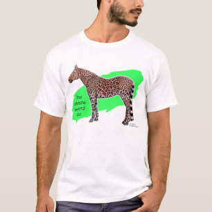 Camiseta Último Appaloosa del leopardo