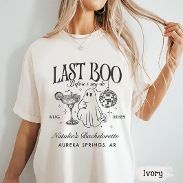 Camiseta Último Boo Antes De Hacer La Fiesta De Bachelorett