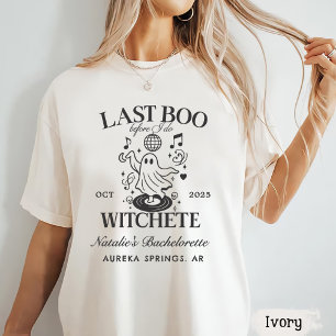 Camiseta Último Boo Antes De Hacer La Fiesta De Bachelorett