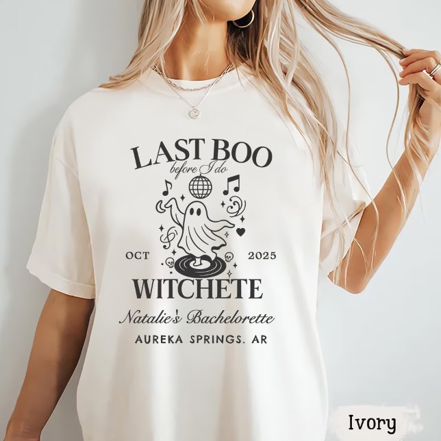 Camiseta Último Boo Antes De Hacer La Fiesta De Bachelorett (Subido por el creador)