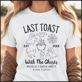 Camiseta Último brindis de la fiesta de soltera de Hallowee