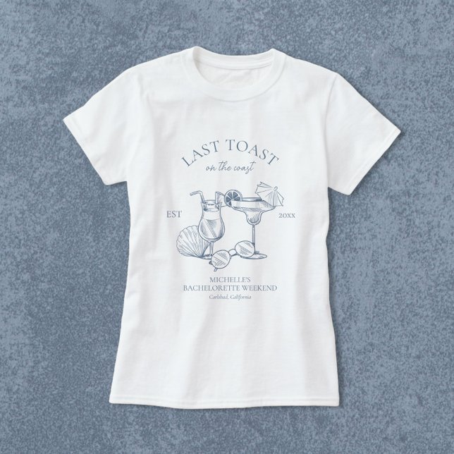 Camiseta Último Brindis en la Fiesta de Soltera de la Costa (Subido por el creador)