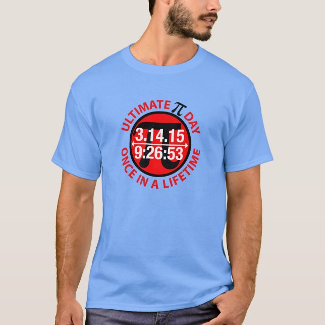 Camiseta Último día 2015 del pi (Anverso)