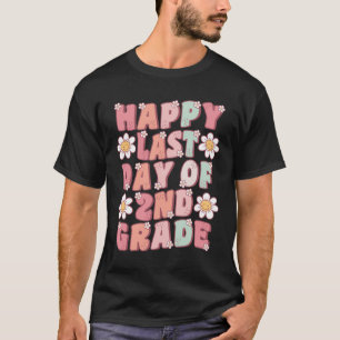 Camiseta Último día de 2do grado Tea divertida y genial de 
