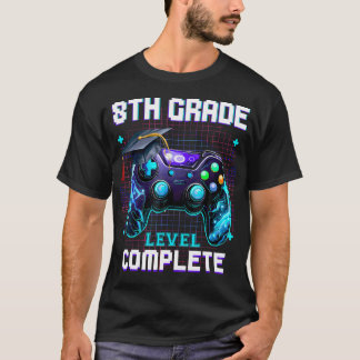 Camiseta Último Día De 8º Grado Graduación Completa Hola