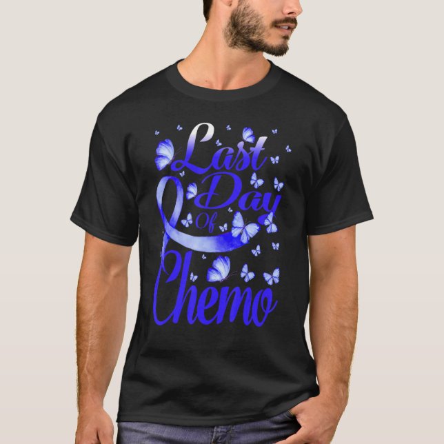 Camiseta Último Día De Chemo Ards Conciencia Mariposa (Anverso)