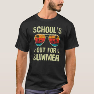 Camiseta Último día de clases fuera de la escuela de fin de