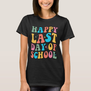 Camiseta Último día de clases genial para maestro y alumno