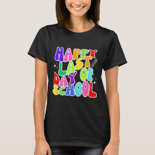 Camiseta Último día de clases graduación de maestro y estud