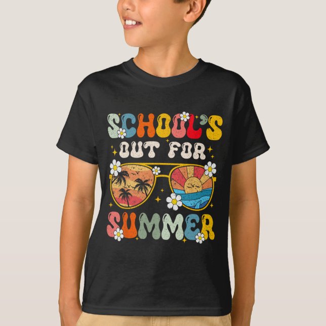Camiseta Último día de clases para profesores de verano G (Anverso)