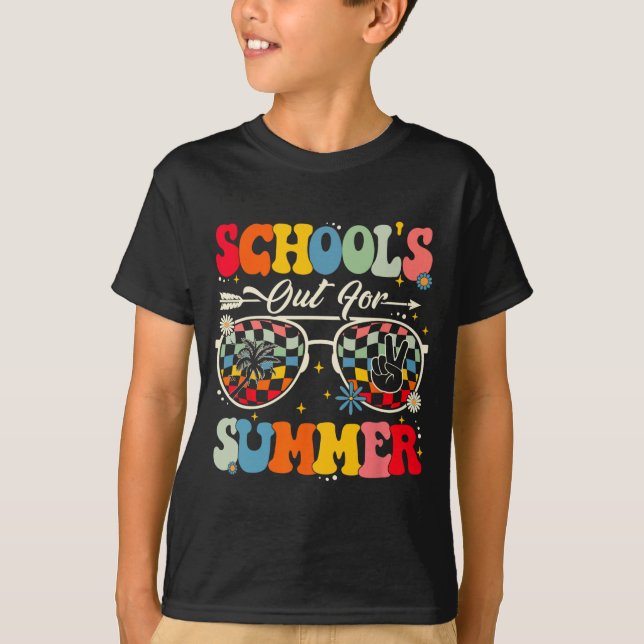 Camiseta Último día de clases para profesores de verano G (Anverso)