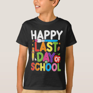 Camiseta Último día de clases Profesor Estudiante Verano Gr