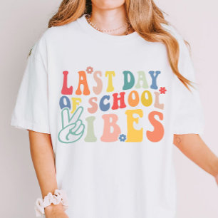 Camiseta Último día de clases Víspera escuelas en verano