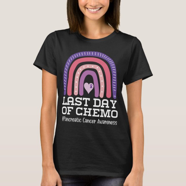 Camiseta Último Día De Concienciación Química Pancreática S (Anverso)