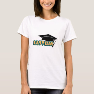 Camiseta Último día de escuela, Día de Graduación, Graduaci