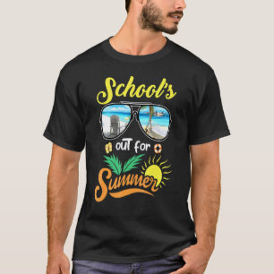 Camiseta Último Día De Escuela Escuelas Cerradas Para Veran