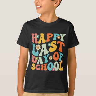 Camiseta Último Día De Escuela Hola Verano Estudiantes Y En
