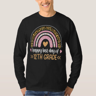 Camiseta Último Día De Graduación De Maestros De 12º Grado