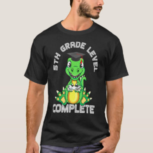 Camiseta Último Día De La Escuela 5º Grado Jugador Completo