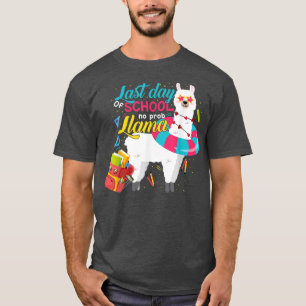 Camiseta Último Día De La Escuela De Los Maestros Verano Si