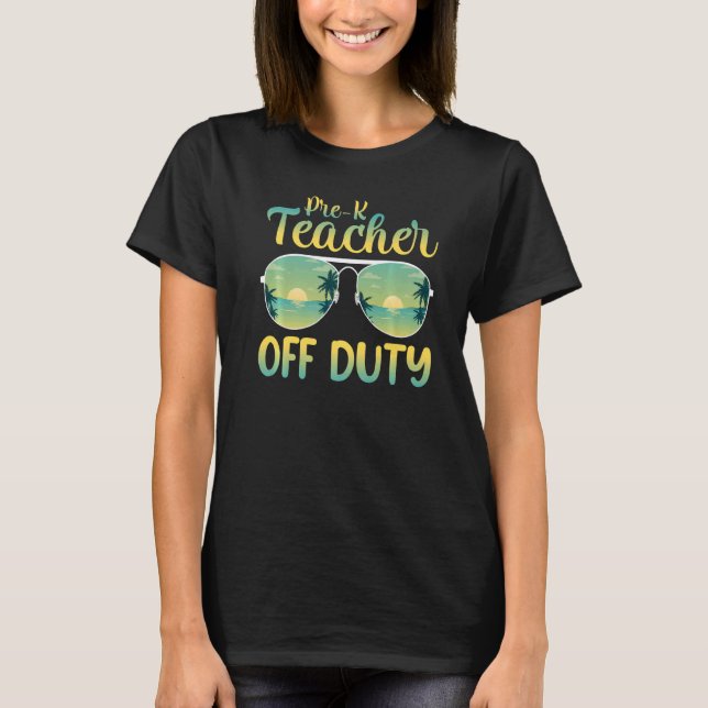 Camiseta Último Día De La Escuela Previo Al Maestro Sin Deb (Anverso)