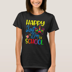 Camiseta Último Día De La Escuela Profesores Verano Gafas D