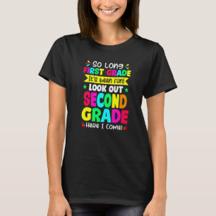 Camiseta Último Día De Primer Grado Cuidado 2º Grado