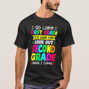 Camiseta Último Día De Primer Grado Cuidado 2do Grado Lindo