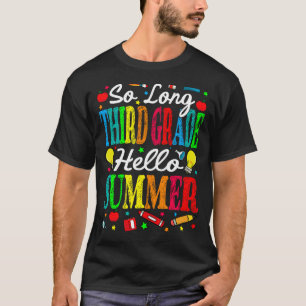 Camiseta Último Día Del Colegio: Saludo El Verano De Último
