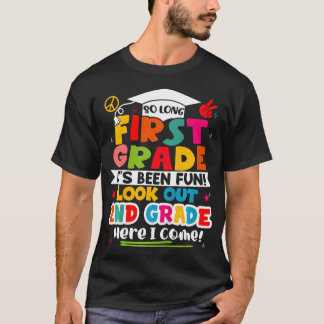 Camiseta Último Día Del Primer Graduado De Primer Grado Bo