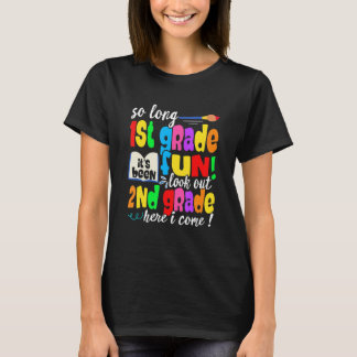 Camiseta Último Día Primer Grado Cuidado 2do Grado De Vuelt
