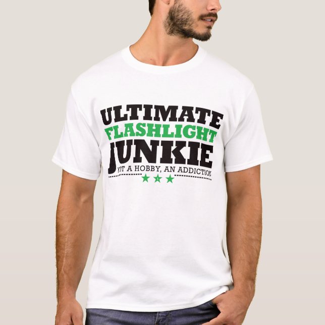 Camiseta Último drogadicto de la linterna - verde (Anverso)